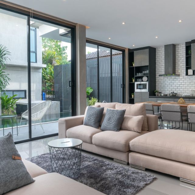 Illustration d’un intérieur moderne